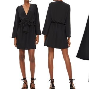 NWT Topshop Tiffany knot minidress